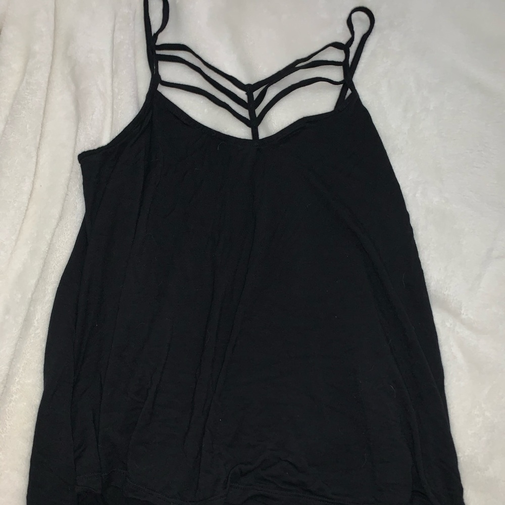 Black Express Tank Top